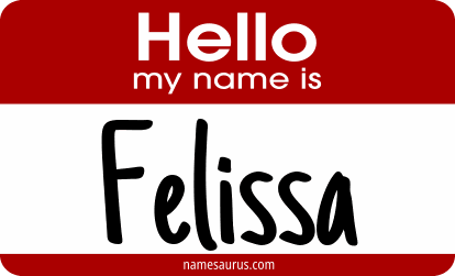 Hello my name is Felissa png download