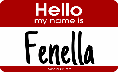 Hello my name is Fenella png download