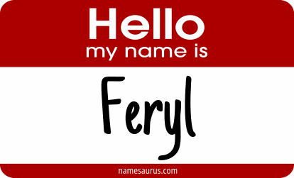 Hello my name is Feryl png download