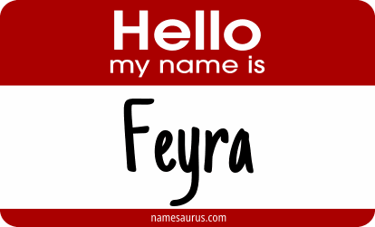 Hello my name is Feyra png download