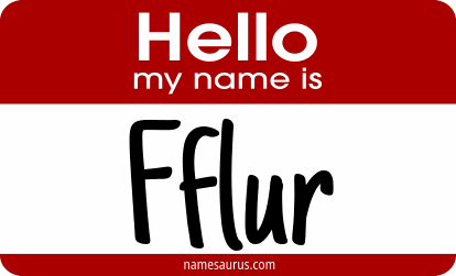 Hello my name is Fflur png download