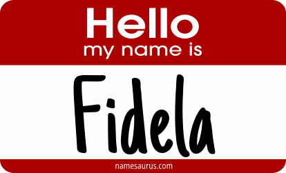 Hello my name is Fidela png download