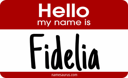 Hello my name is Fidelia png download