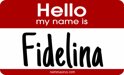 Hello my name is Fidelina png download