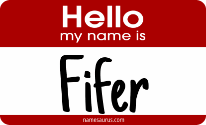 Hello my name is Fifer png download