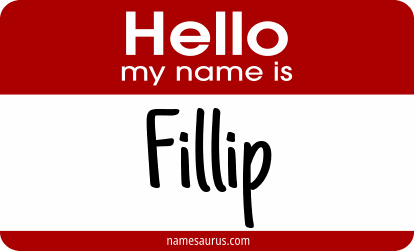 Hello my name is Fillip png download