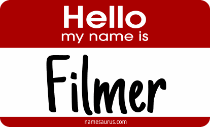 Hello my name is Filmer png download
