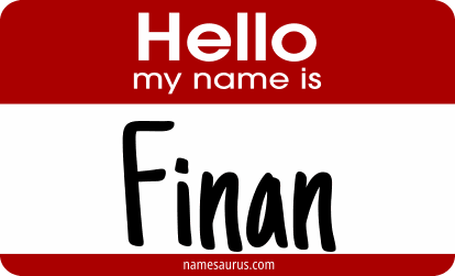 Hello my name is Finan png download