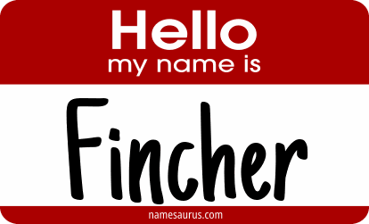 Hello my name is Fincher png download