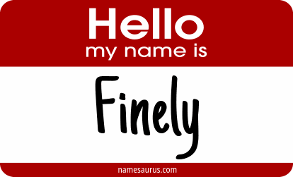 Hello my name is Finely png download