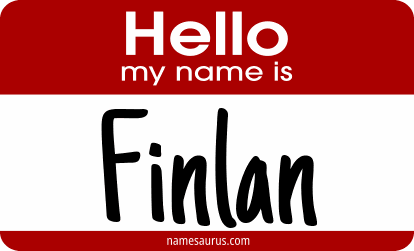 Hello my name is Finlan png download