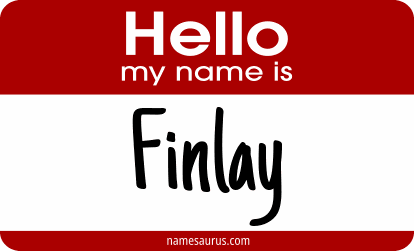 Hello my name is Finlay png download