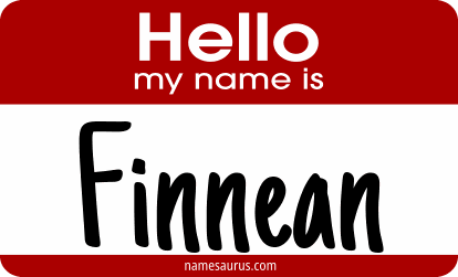 Hello my name is Finnean png download