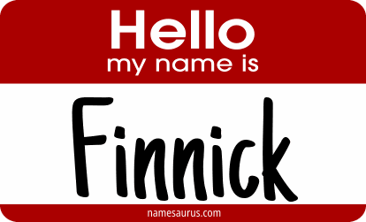 Hello my name is Finnick png download