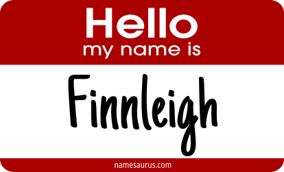 Hello my name is Finnleigh png download