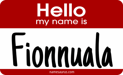 Hello my name is Fionnuala png download