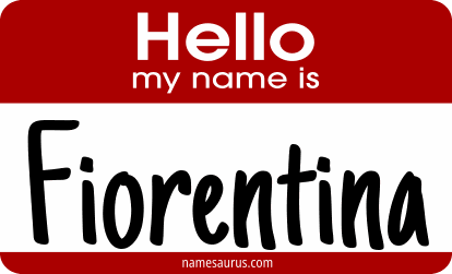 Hello my name is Fiorentina png download