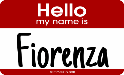 Hello my name is Fiorenza png download