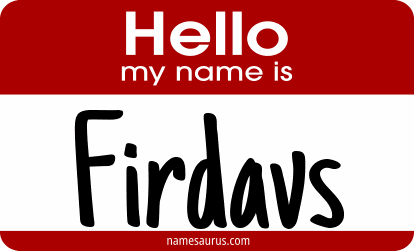 Hello my name is Firdavs png download