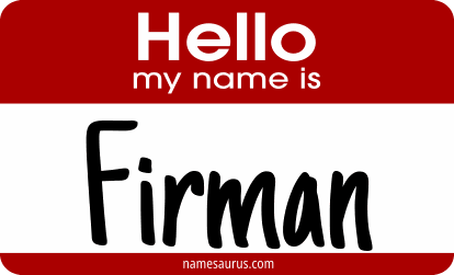 Hello my name is Firman png download