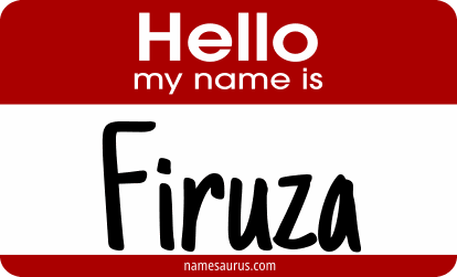 Hello my name is Firuza png download