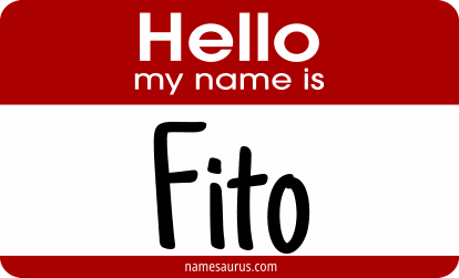 Hello my name is Fito png download