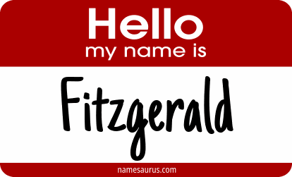 Hello my name is Fitzgerald png download