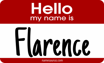 Hello my name is Flarence png download