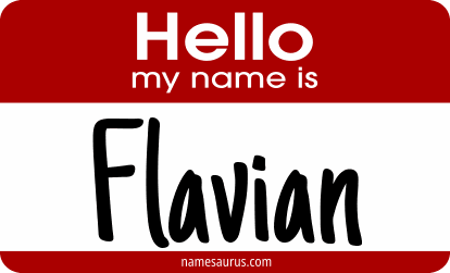 Hello my name is Flavian png download