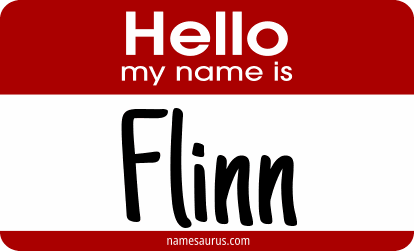 Hello my name is Flinn png download