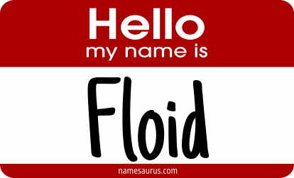 Hello my name is Floid png download