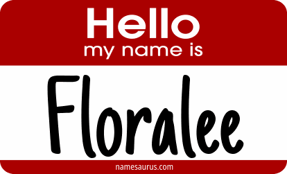 Hello my name is Floralee png download