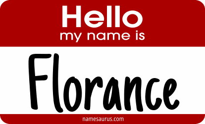 Hello my name is Florance png download