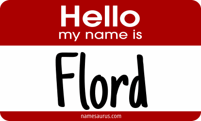 Hello my name is Flord png download