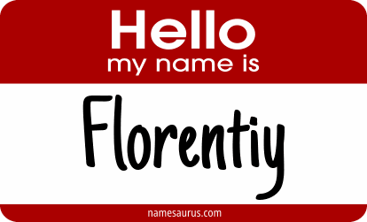 Hello my name is Florentiy png download