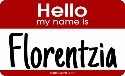 Hello my name is Florentzia png download