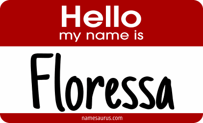 Hello my name is Floressa png download