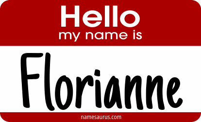 Hello my name is Florianne png download