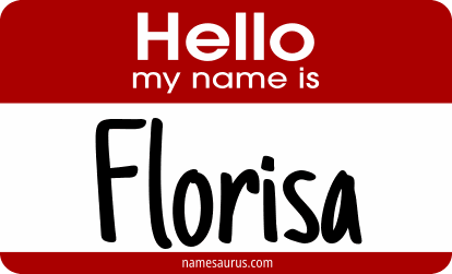 Hello my name is Florisa png download