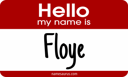 Hello my name is Floye png download