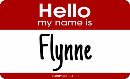 Hello my name is Flynne png download
