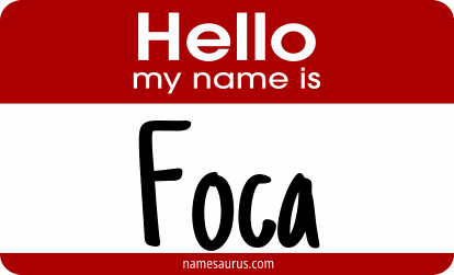 Hello my name is Foca png download
