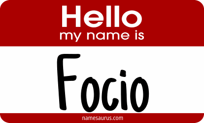 Hello my name is Focio png download