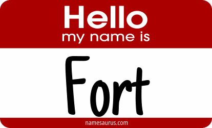 Hello my name is Fort png download