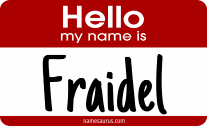 Hello my name is Fraidel png download