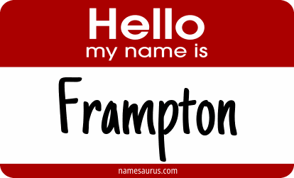 Hello my name is Frampton png download