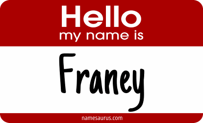 Hello my name is Franey png download