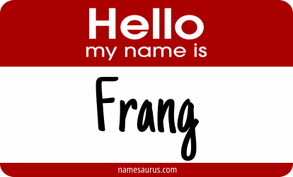 Hello my name is Frang png download