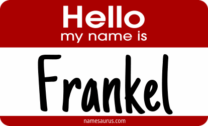 Hello my name is Frankel png download