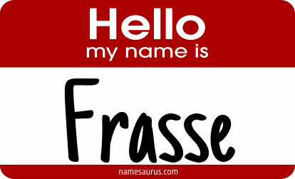 Hello my name is Frasse png download
